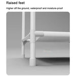 Charger l'image dans la galerie, Étagère d'angle multifonction avec porte-manteau
