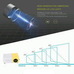 Charger l'image dans la galerie, Mini Projector – 1080P Full HD Support, Portable LED Projector, 4K Video Playback, Multiple Connectivity Options
