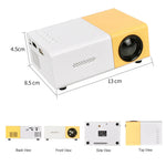 Charger l'image dans la galerie, Mini Projector – 1080P Full HD Support, Portable LED Projector, 4K Video Playback, Multiple Connectivity Options
