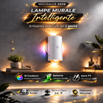 Charger l'image dans la galerie, Lampe Murale Intelligente de 16 Couleurs rechargeable avec Détecteur de Mouvement – Sans Fil
