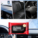 Charger l'image dans la galerie, Anti-fog Car Glass Cleaning Wipes (Pack of 2)
