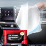 Charger l'image dans la galerie, Anti-fog Car Glass Cleaning Wipes (Pack of 2)
