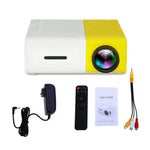 Charger l'image dans la galerie, Mini Projector – 1080P Full HD Support, Portable LED Projector, 4K Video Playback, Multiple Connectivity Options
