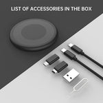 Charger l'image dans la galerie, Ensemble de câbles de données et support téléphone portable(8 en 1)
