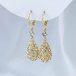 Charger l'image dans la galerie, Diamond Water-Drop Earrings

