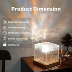 Charger l'image dans la galerie, Lampe de nuit à réflexion d'eau dynamique
