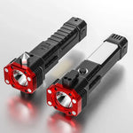 Charger l'image dans la galerie, Emergency LED Flashlights With Power Bank And Safety Hammer
