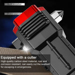 Charger l'image dans la galerie, Emergency LED Flashlights With Power Bank And Safety Hammer
