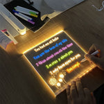 Charger l'image dans la galerie, DIY Acrylic Glow-Notes Message Board
