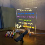 Charger l'image dans la galerie, DIY Acrylic Glow-Notes Message Board
