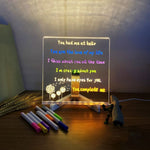 Charger l'image dans la galerie, DIY Acrylic Glow-Notes Message Board
