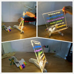Charger l'image dans la galerie, DIY Acrylic Glow-Notes Message Board
