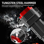 Charger l'image dans la galerie, Emergency LED Flashlights With Power Bank And Safety Hammer
