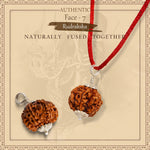 Charger l'image dans la galerie, 7 Mukhi Rudraksha Silver Capped Pendant
