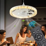 Charger l'image dans la galerie, TX Bright | Lampe Ventilateur Silencieuse avec Télécommande Ajustable
